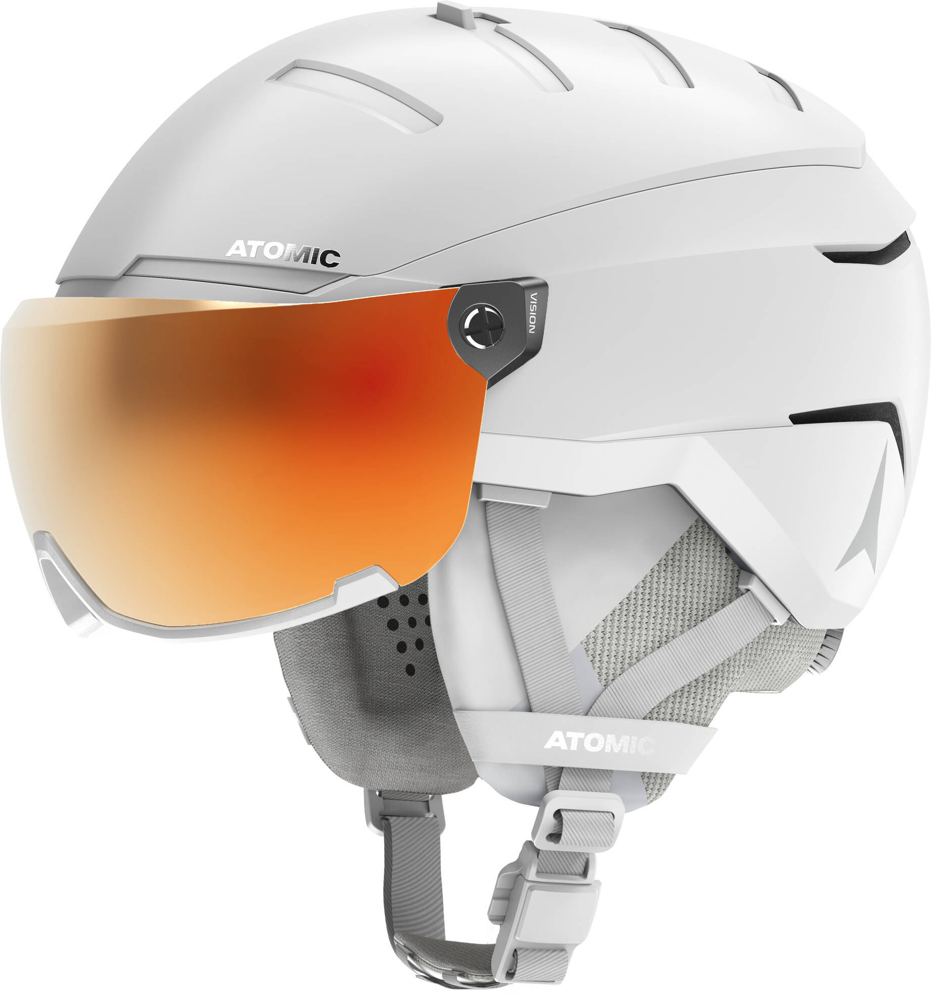 Atomic| Skihelm SAVOR GT AMID VISOR HD White
