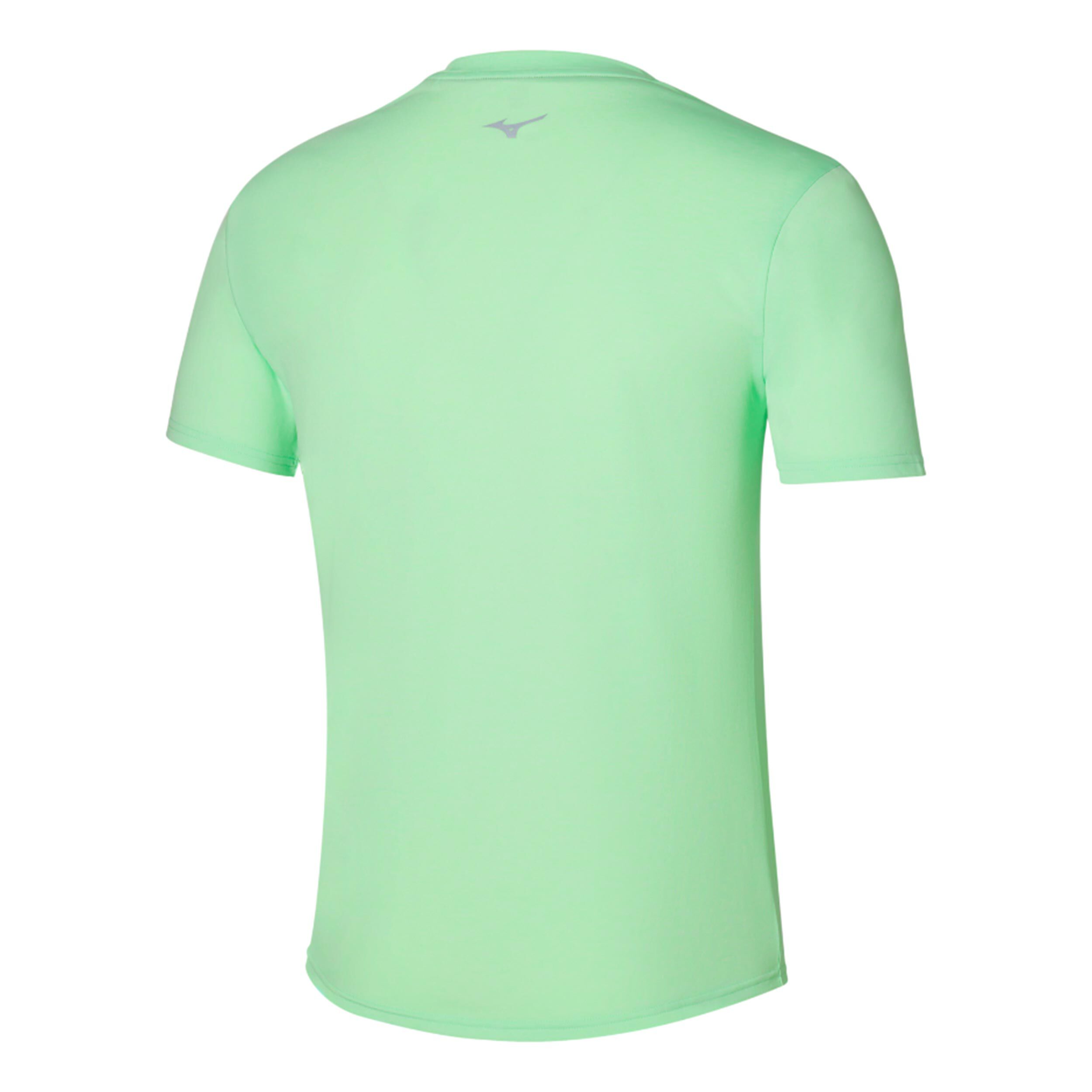 Mizuno Impulse Core Tee Maillot De Course Hommes - Mint