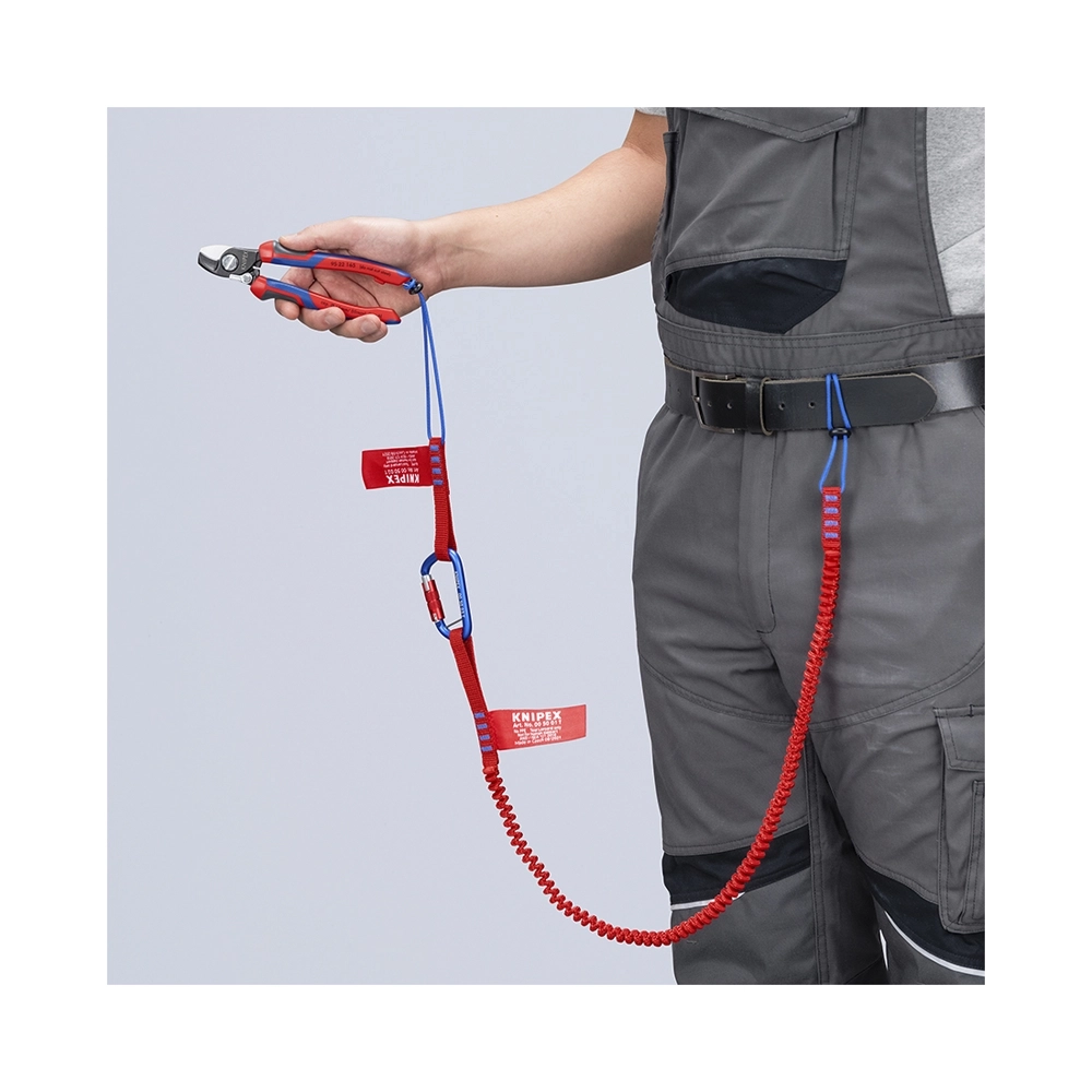 KNIPEX Kabelschere mit Öffnungsfeder