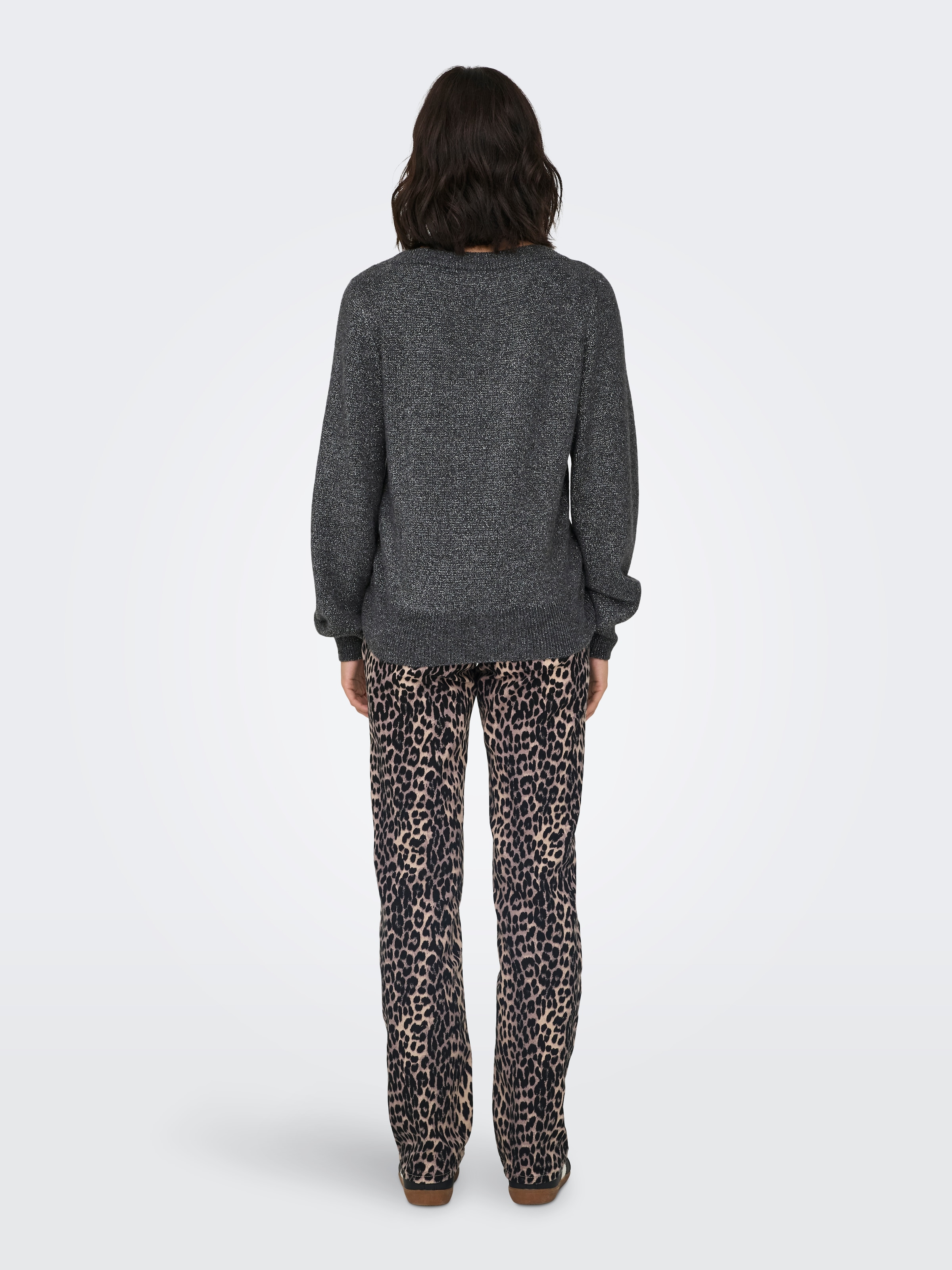JDY Strickpullover »JDYRUE GLITTER L/S BOAT PULLOVE KNT NOOS« mit Glitzer-Effekt