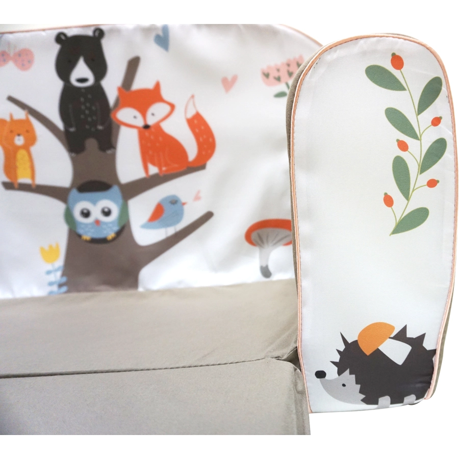 knorr toys® Kindersofa Forest weiß