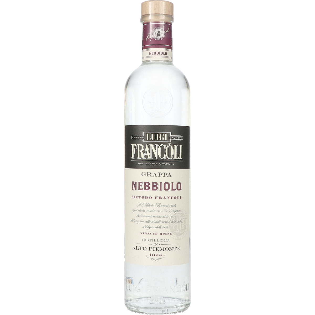 Luigi Francoli Grappa Nebbiolo 70 cl