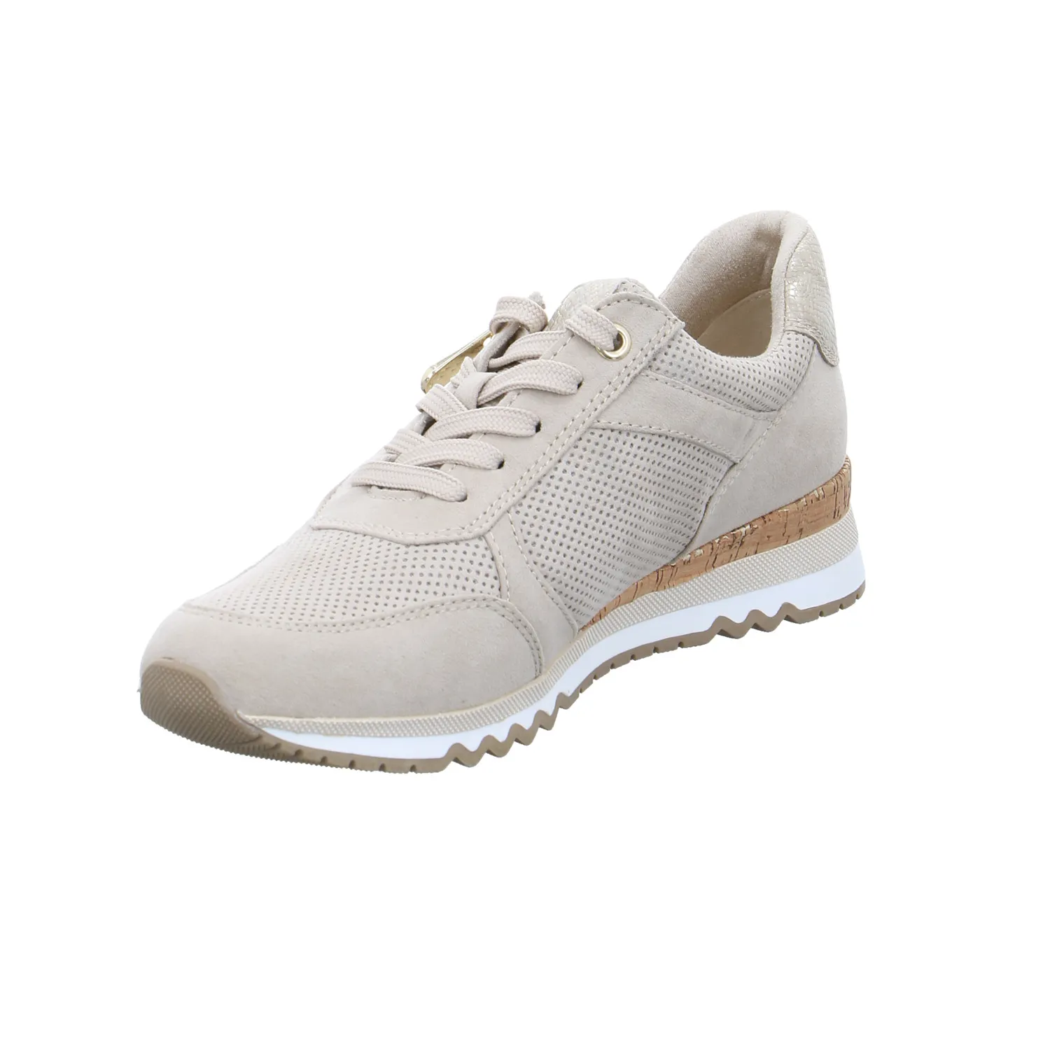 MARCO TOZZI Sneaker Taupe Lederimitat