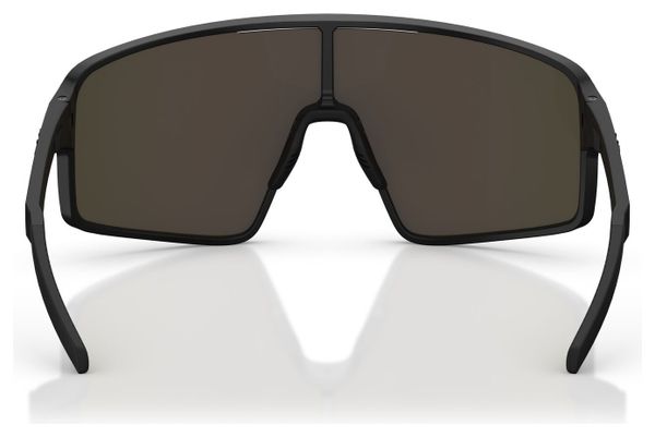 Lunettes Bliz P001S Noir Mat - Ecran Marron/Rose
