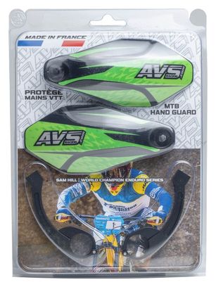 Protège Mains AVS Kit Déco Vert/Noir