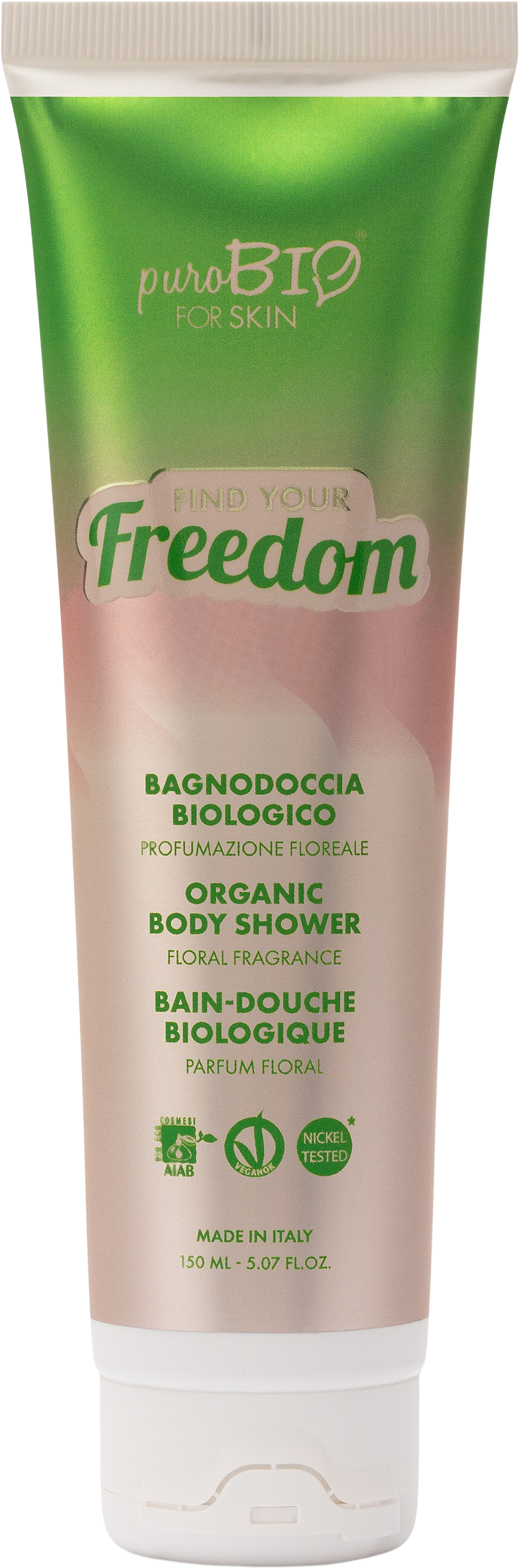 puroBIO cosmetics  Body Shower, Freedom (150 ml)
