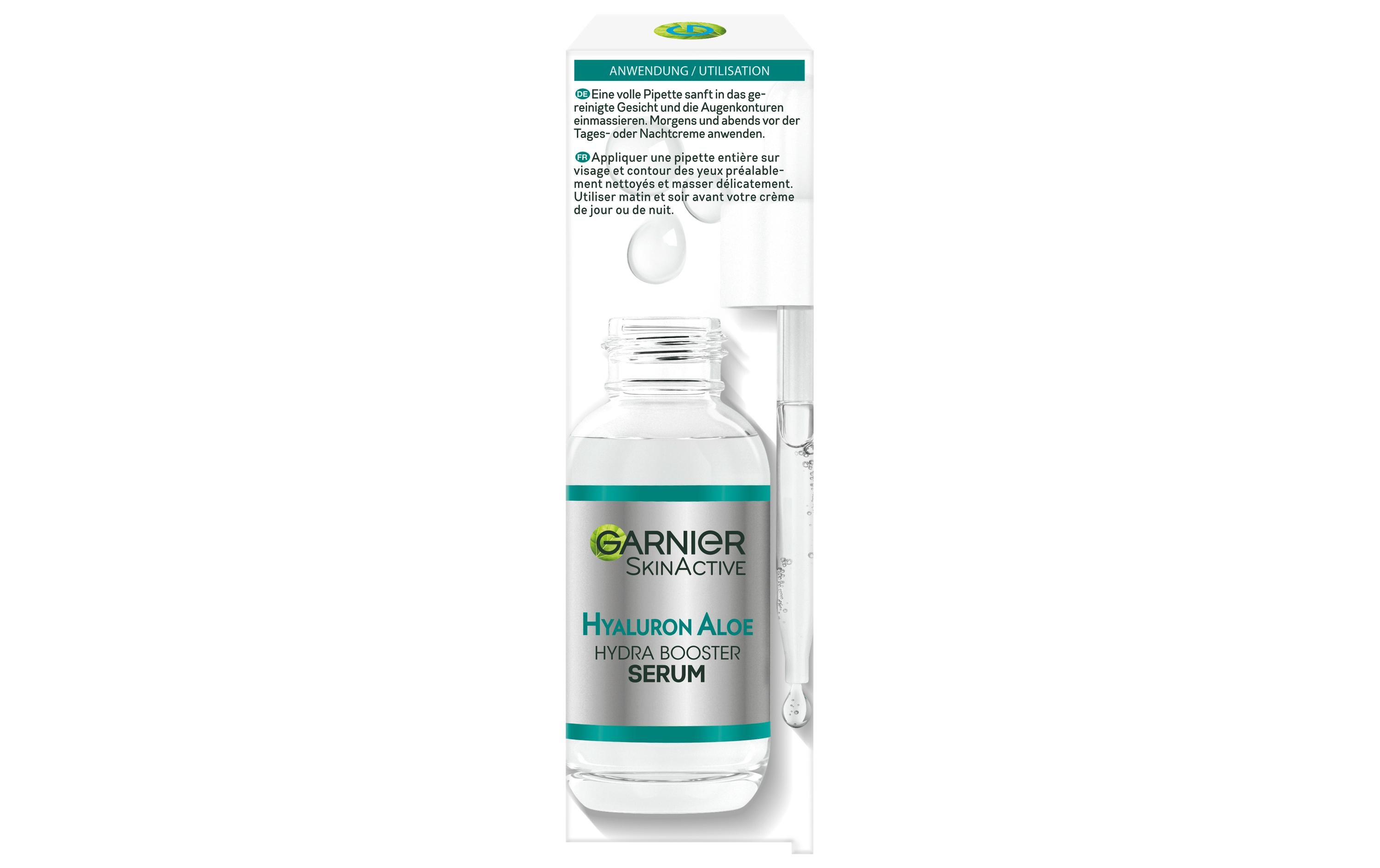 Gesichtsserum Hyaluron Aloe 30 mlFeuchtigkeitsspendendes Serum mit Hyaluronsäure, Glycerin und Aloe vera