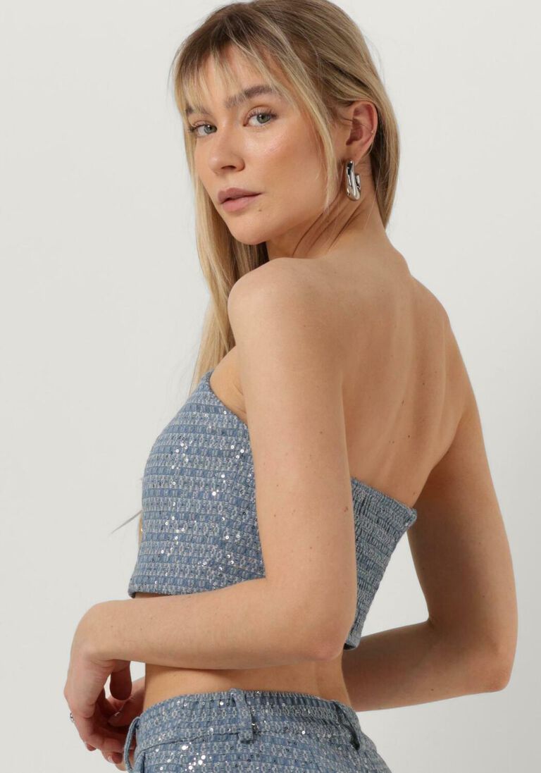 STUDIO AMAYA blauwe studio amaya top jaimie