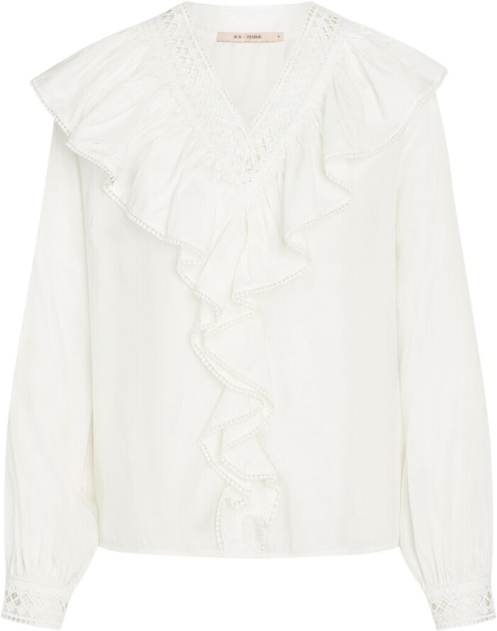 Rue de Femme Karma blouse RdF Offwhite