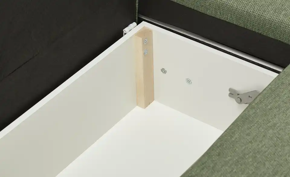 Ecksofa Grün rechts