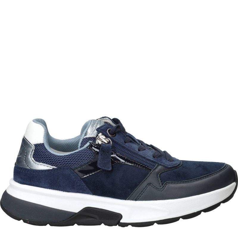 Gabor Rollingsoft Sneakers Blauw Dames