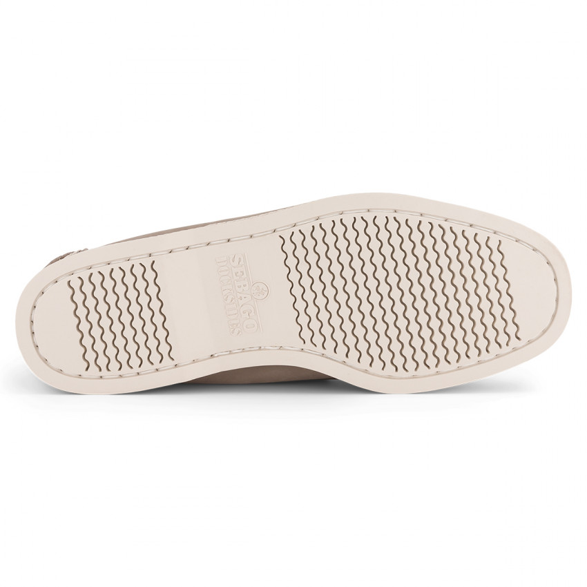 DOCKSIDES NUBUCK Mid Grey-CHAUSSURES BATEAU POUR HOMME EN NUBUCK