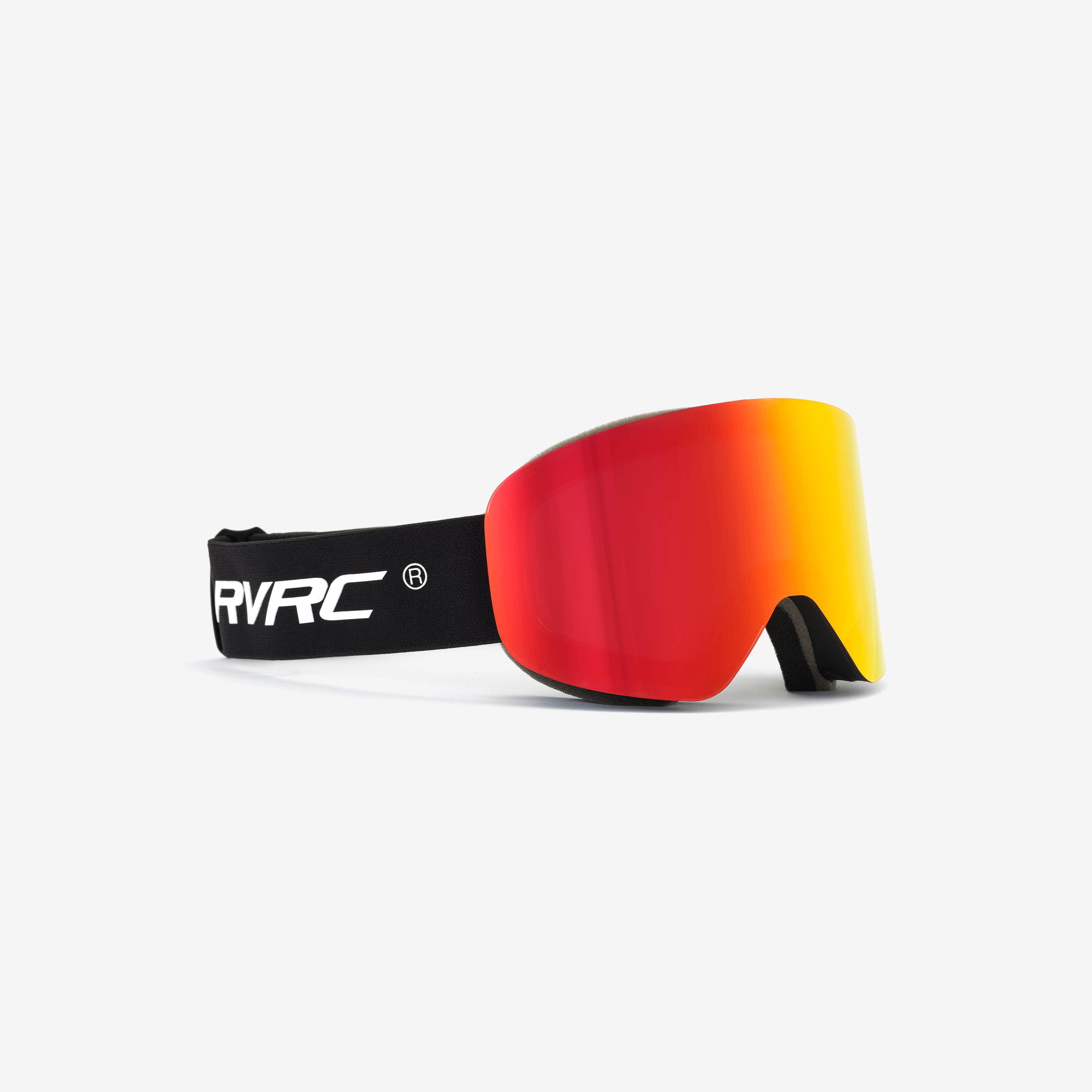 Slope Ski Goggles  Red/Yellow Mirror