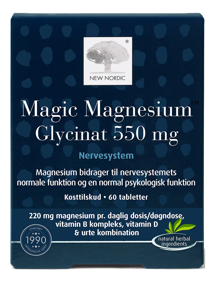 New Nordic Magic Magnesium Glycinate - 60 tabl.