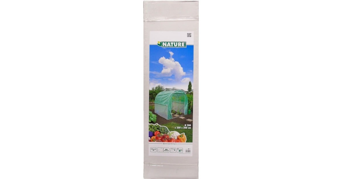 NatureTuintunnel kweekkas  (Transparant/groen, 200 x 200 x 200 cm)