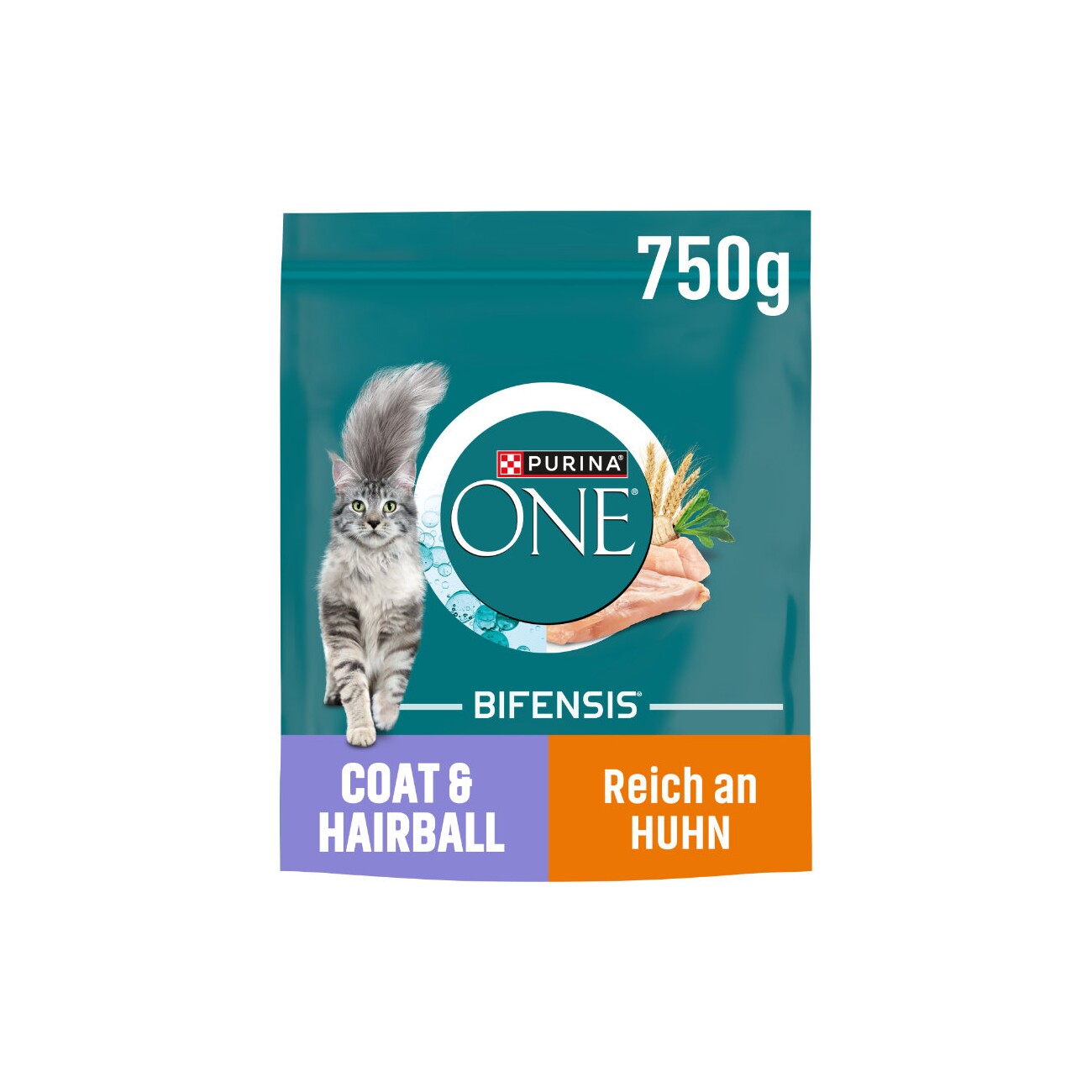 Purina ONE BIFENSIS Coat & Hairball 750 g