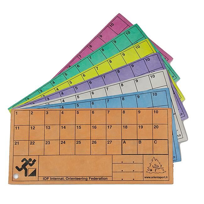 ORIENTSPORT - CARTON DE CONTROLE
