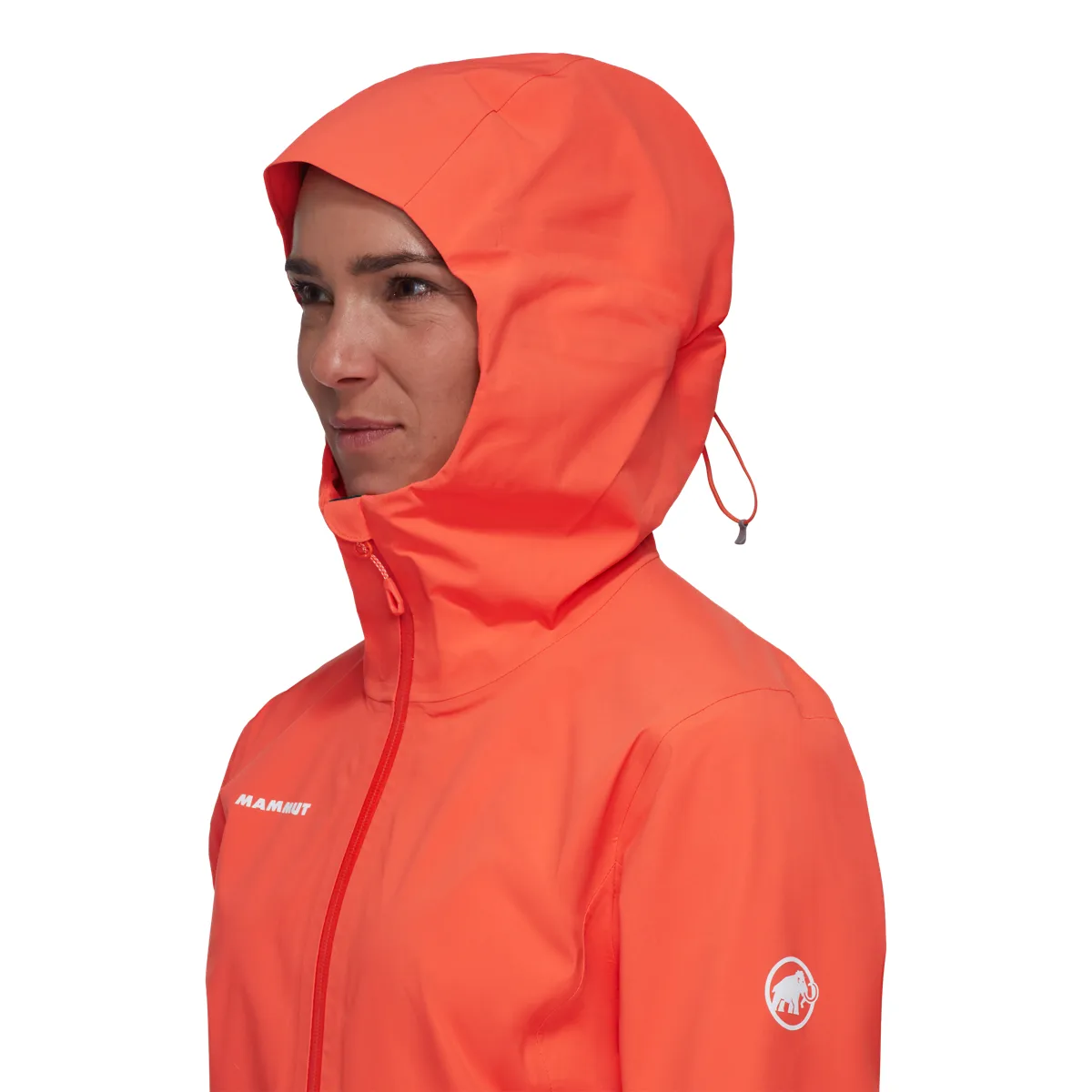 Mammut Linard Guide Hs Hooded Jacket Women Peach