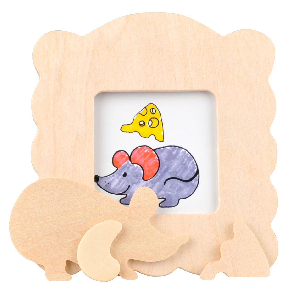 Goki Kleur je eigen Houten Fotolijstje