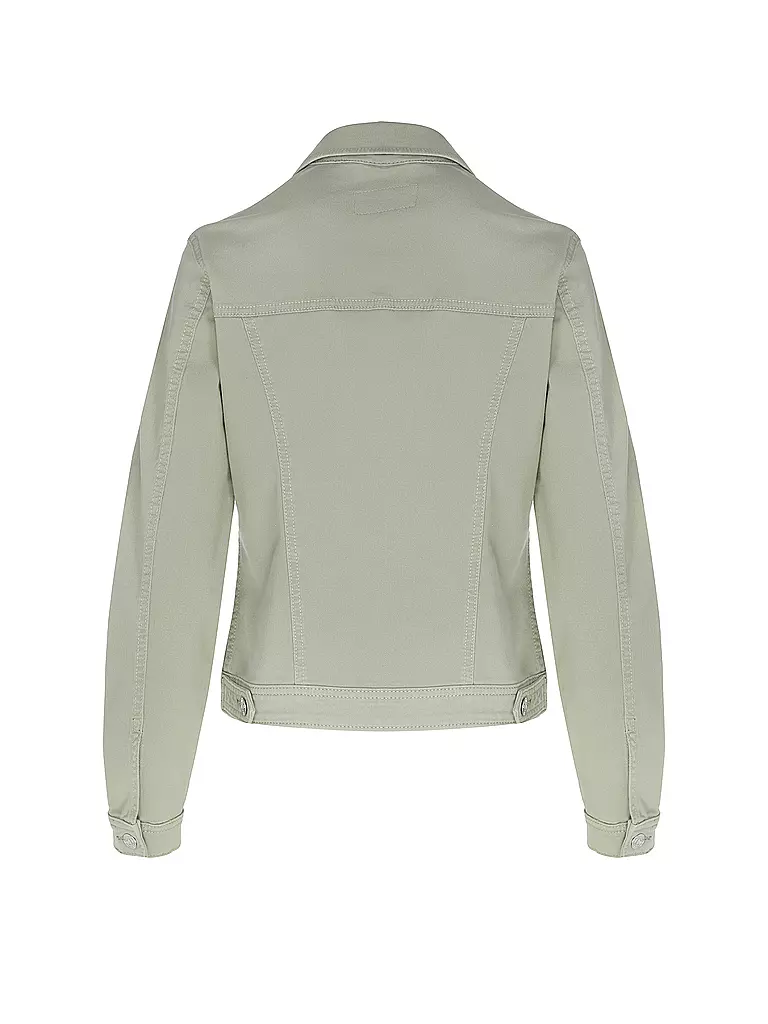 TOM TAILOR Jeansjacke grün
