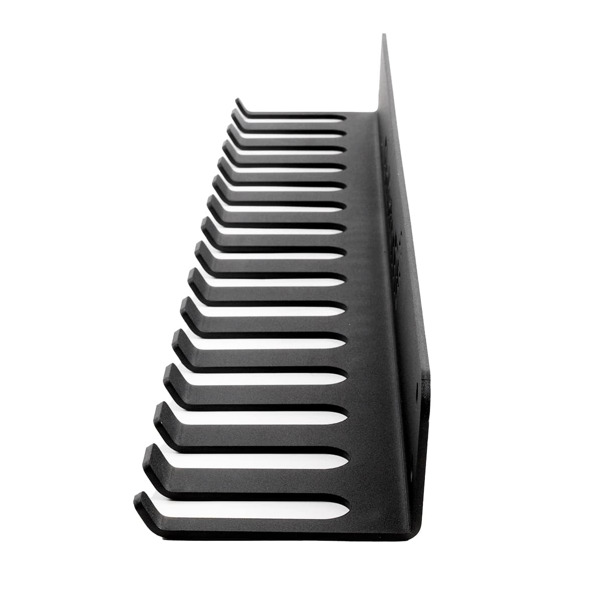 Suporte de parede em aço Gladiatorfit para faixas elásticas e cordas, 90,5 x 14,5 x 9 cm