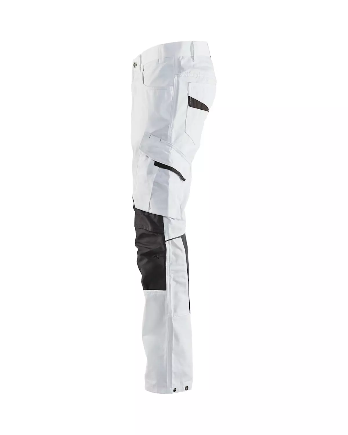 Blåkläder 1095 Schilderswerkbroek met stretch - Wit/Donkergrijs - 50