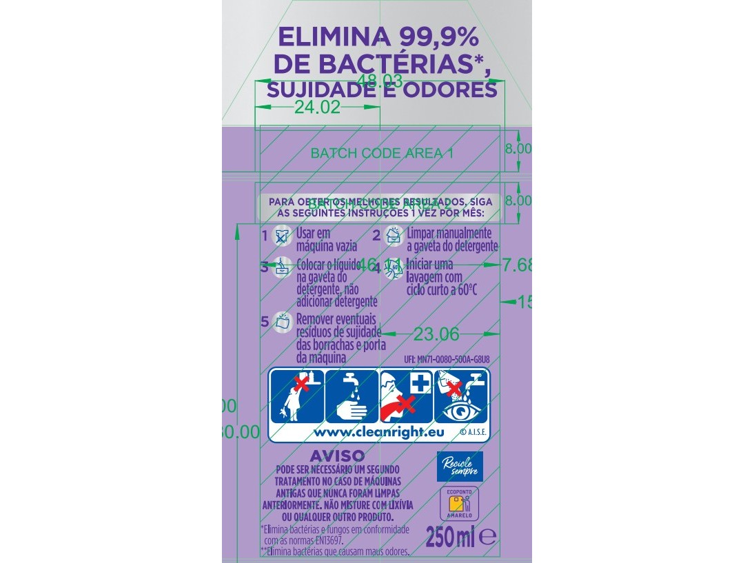 LIMPA MÁQUINA ROUPA XAU LAVANDA 250ML