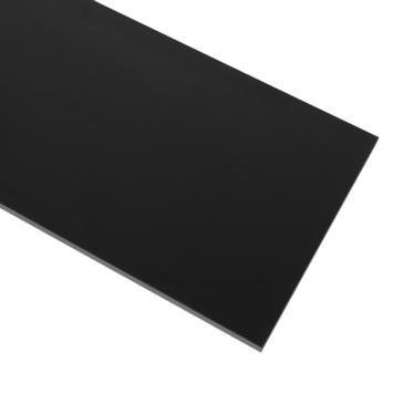 Meubelpaneel zwart ABS 240x30 cm 18 mm