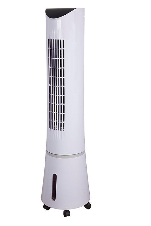 Rafraichisseur d'air-ventilateur oscillant 90° Blyss Rumbia 45W, 3 vitesses