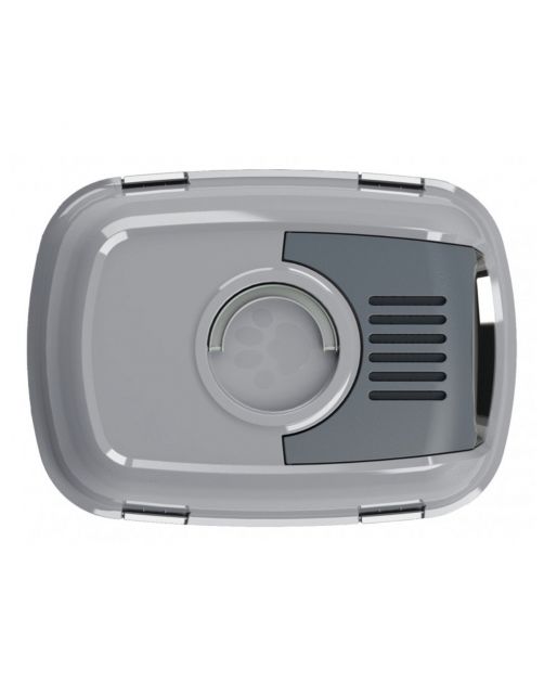Peewee Startpakket Ecodome - Kattenbak - 66.5x48.5x46.5 cm Antraciet Grijs