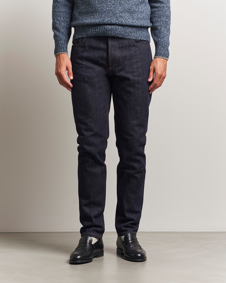 Brunello Cucinelli Traditional Fit Jeans Dark Indigo