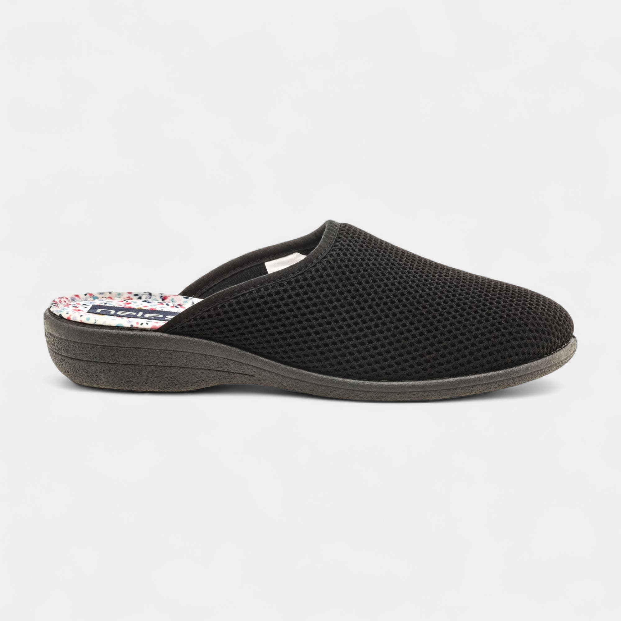 Pantoufles mules Femme noir