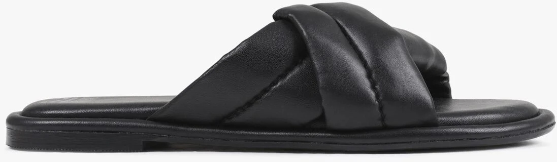 BRONX zwarte bronx slippers delan-y 85021