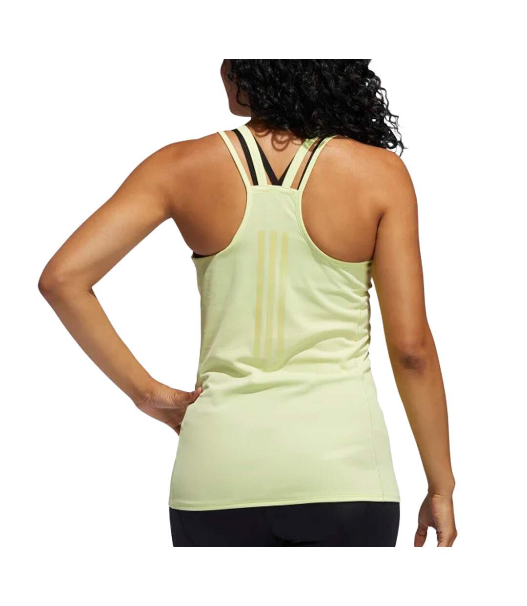 Débardeur Jaune Femme Adidas Rise Up