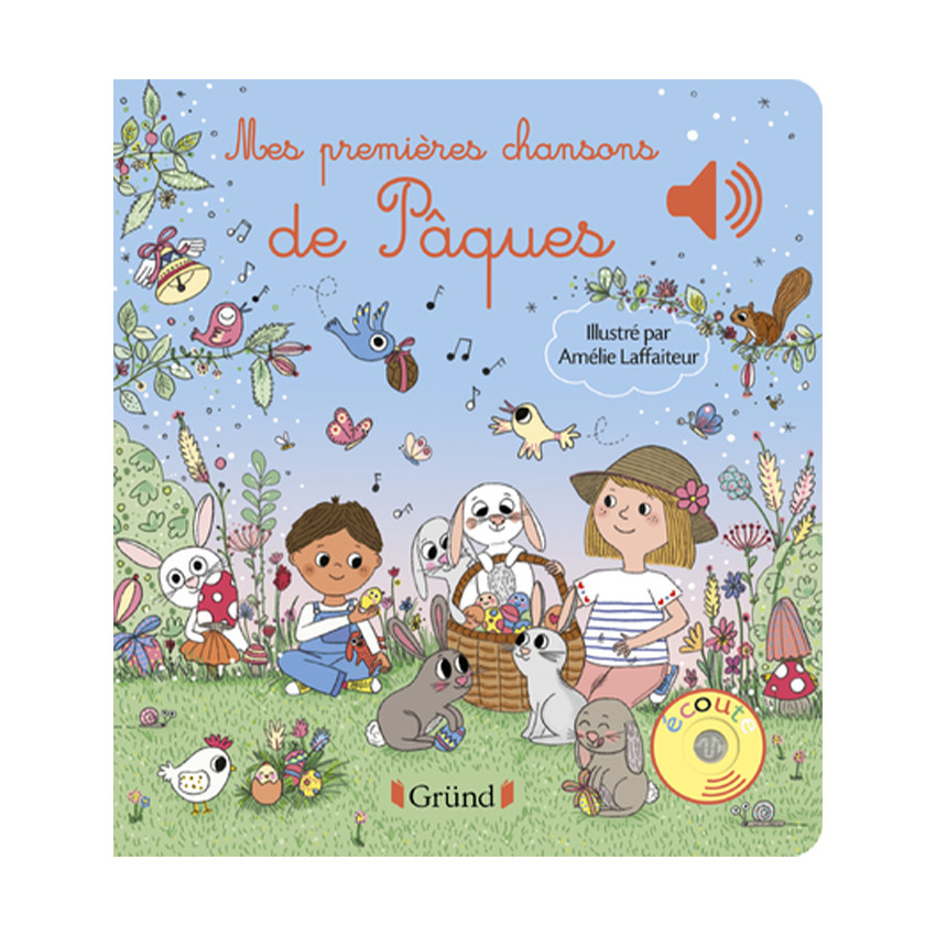 Livre sonore Mes premières chansons de Pâques