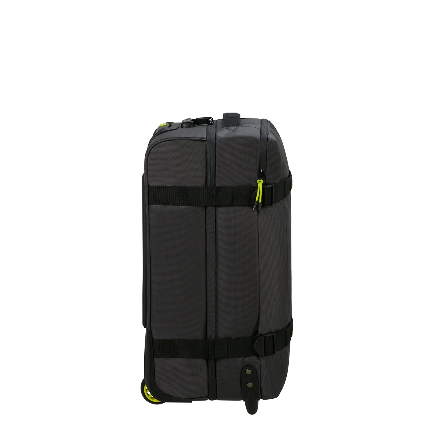 American Tourister Urban Track Duffle/Wheels S Coated black/lime