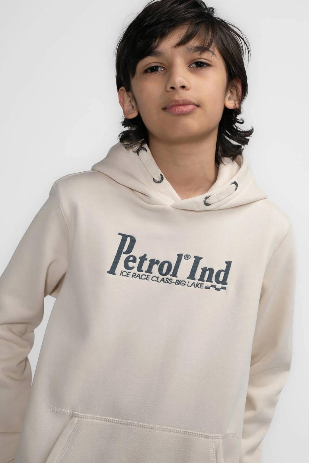 Petrol Industries hoodie ecru