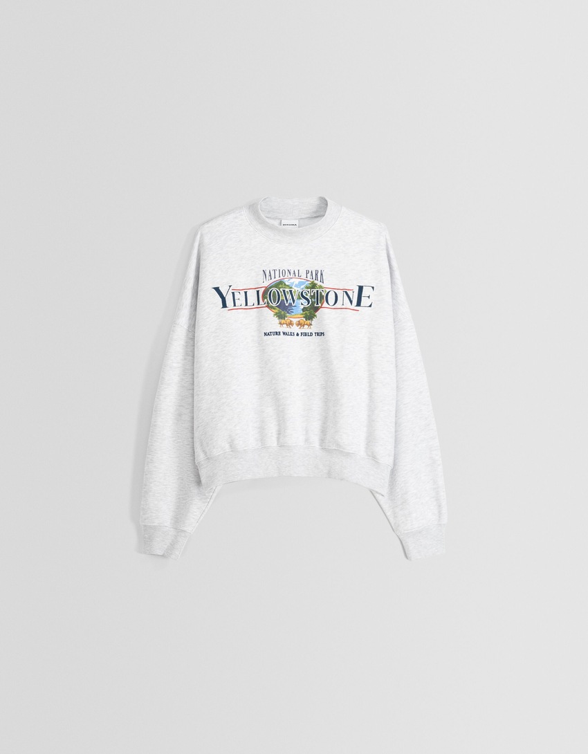 Moletom estampado