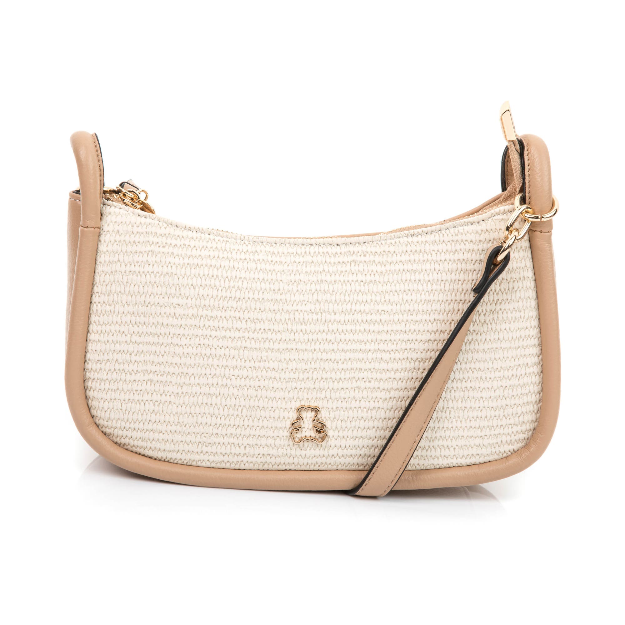 Sac bandoulière beige