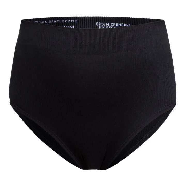 Mama Hangs Culotte taille haute Everyday | Noir