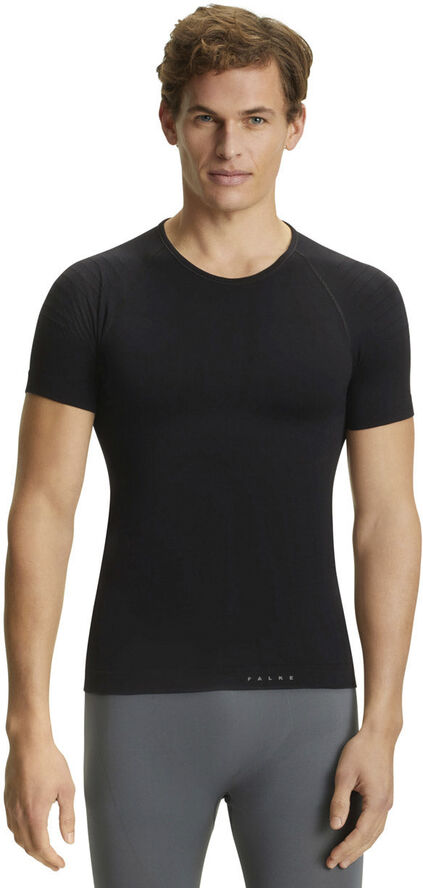 Falke Shortsleeved Shirt Tight Warm baselayer Sort