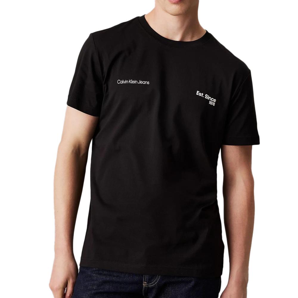 Calvin Klein Jeans T-shirt Noir Homme Calvin Klein Jeans 1978