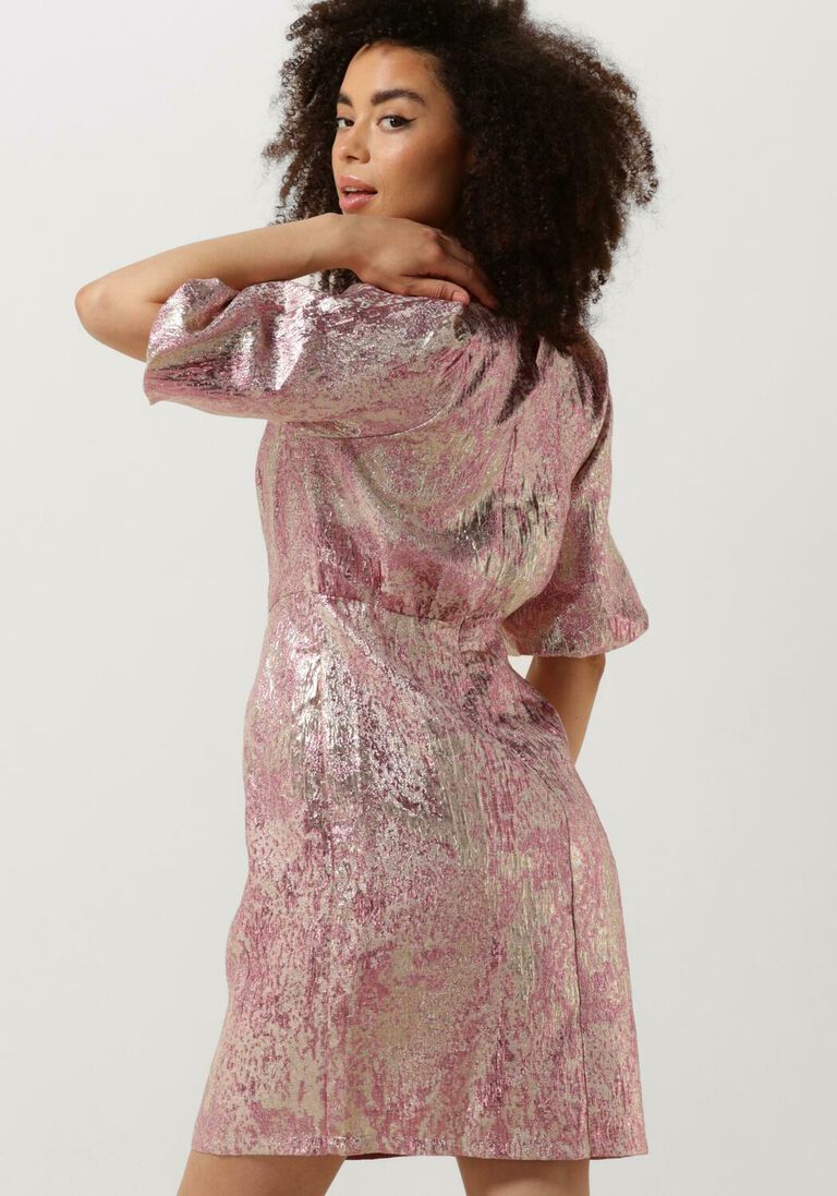 FREEBIRD roze freebird mini jurk dafine mini
