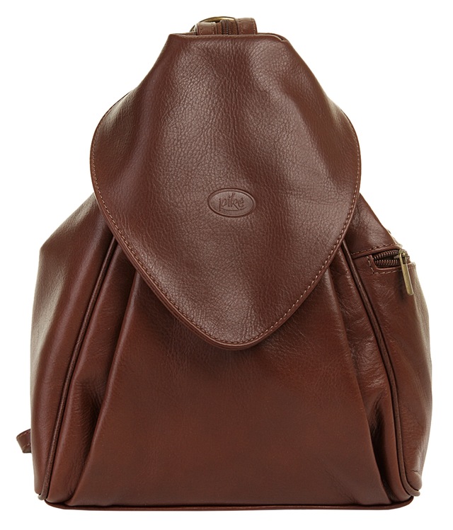 Piké Cityrucksack »ANNA MARIA« echt Leder, Made in Italy