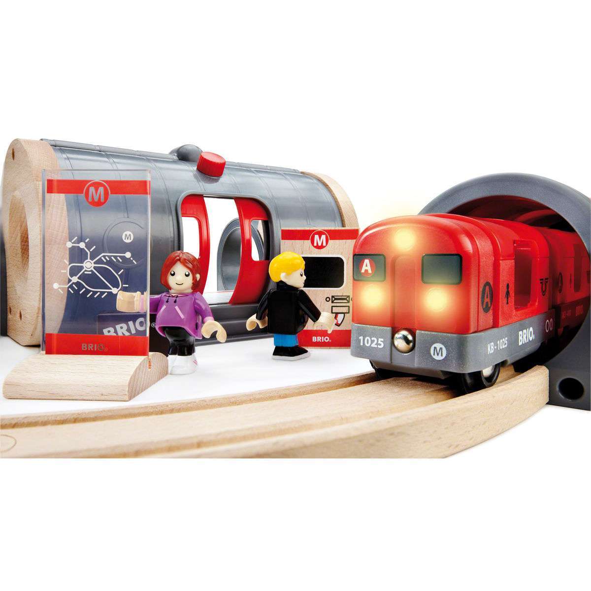 BRIO Spiel Metro Bahn Set