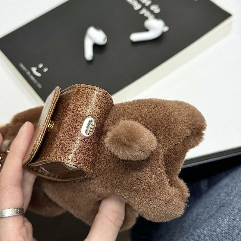 Edgin - Hond Pluche AirPods / Pro Oordopjeshoesje