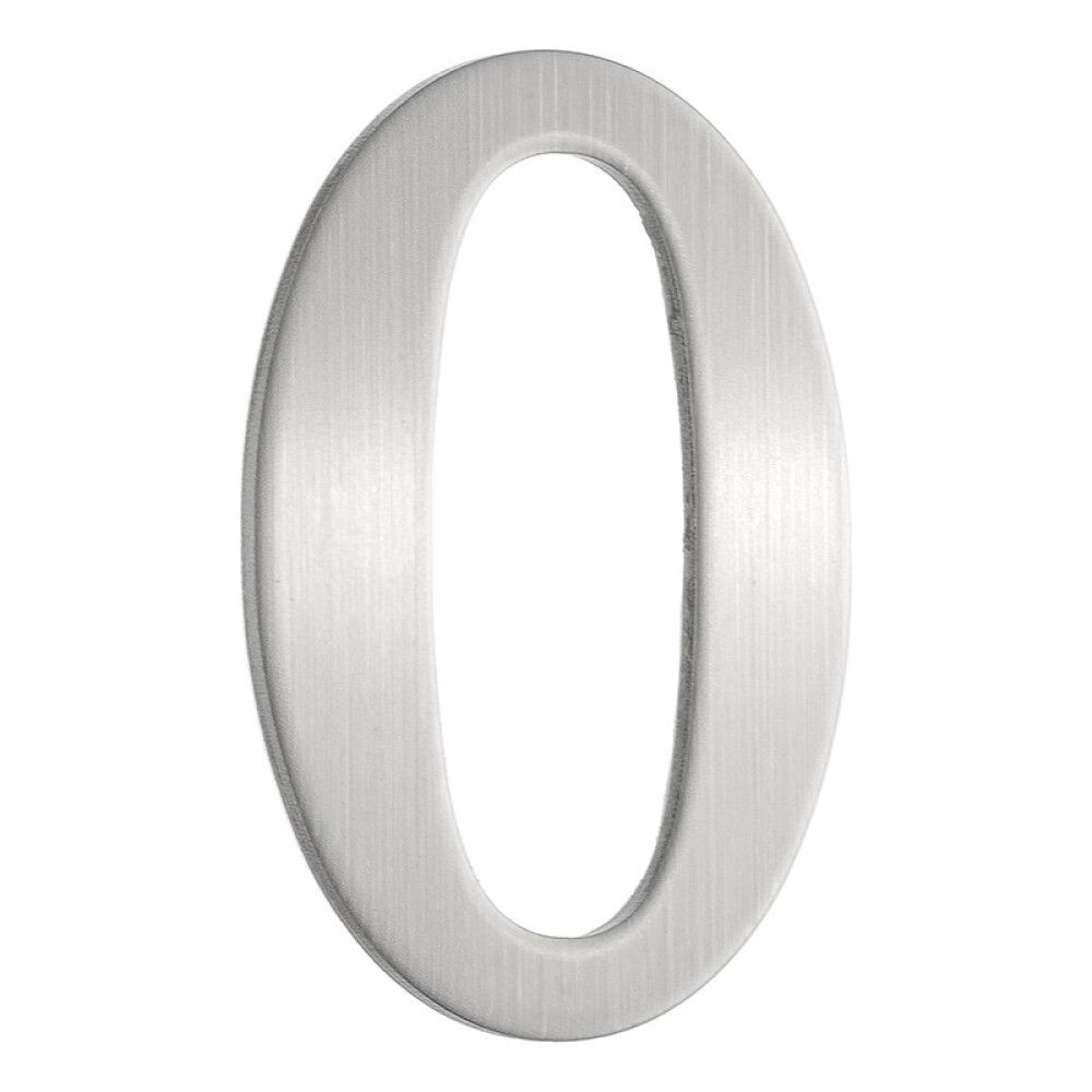 POSTKASSENUMMER BESLAGSBODEN 0 SELVKLEBENDE 50MM RUSTFRITT S