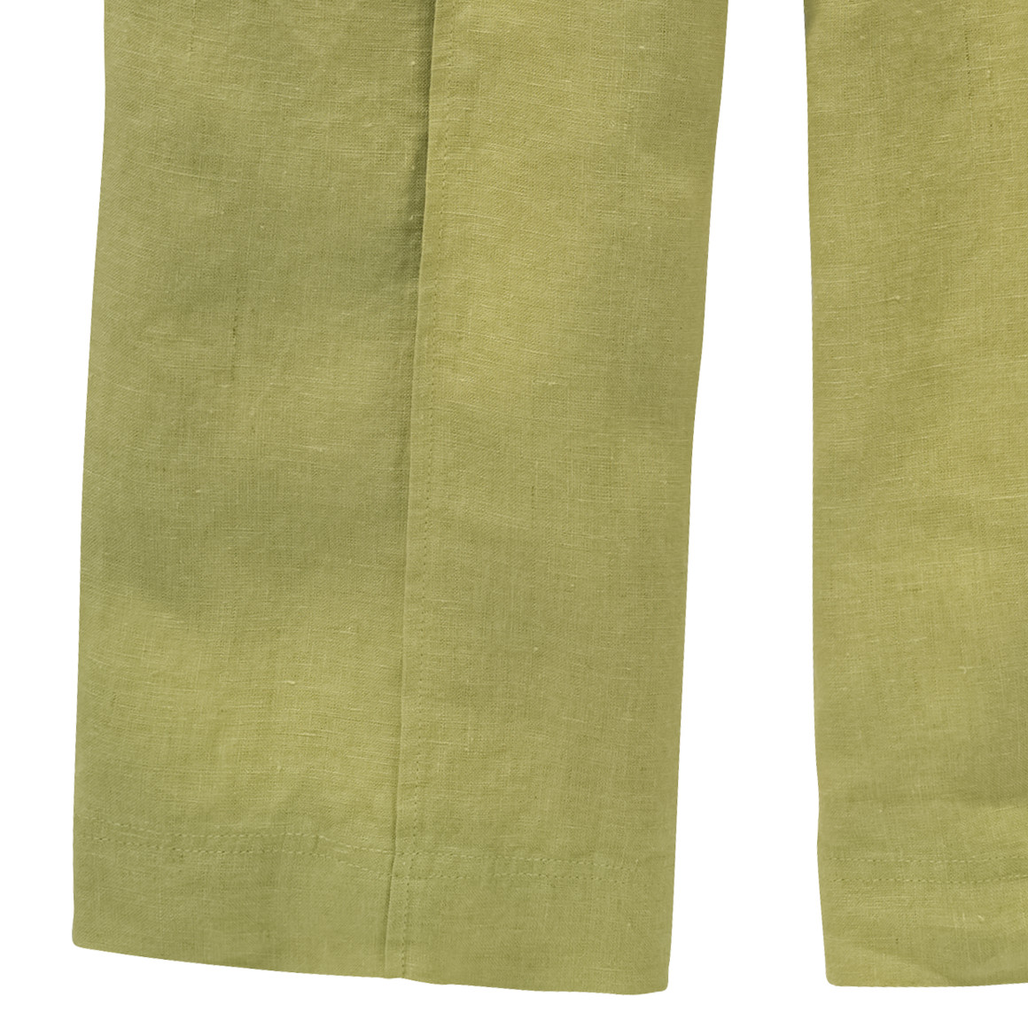 Jonas Nielsen Mädchen Leinen-Hose mit Tunnelzug limette