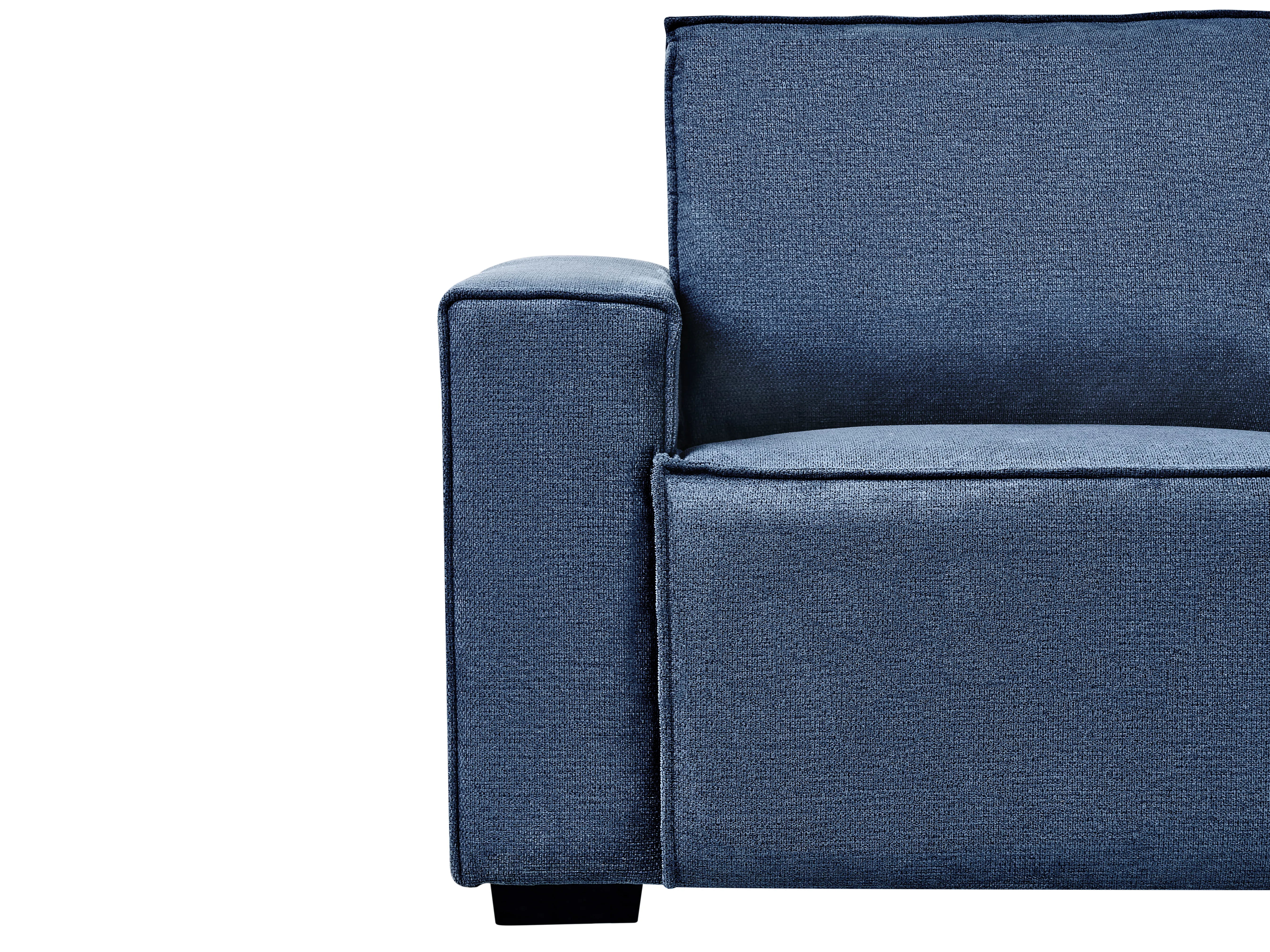 Elektrisch verstelbare bank 2-zits NUKARI Stof Blauw