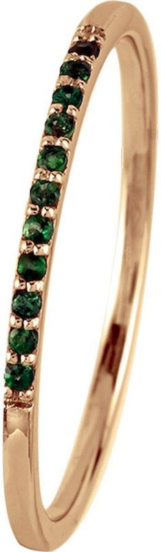 Jacques Lemans - Ring - Zilver - 925 / - Verguld - Onyx - Groen